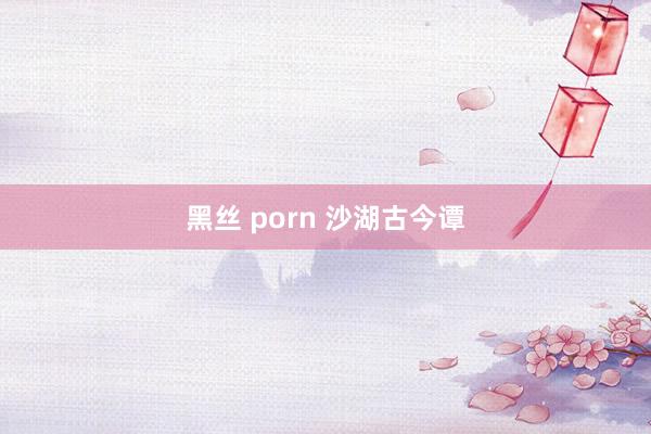 黑丝 porn 沙湖古今谭