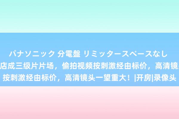 パナソニック 分電盤 リミッタースペースなし 露出・半埋込両用形 酒店成三级片片场，偷拍视频按刺激经由标价，高清镜头一望重大！|开房|录像头